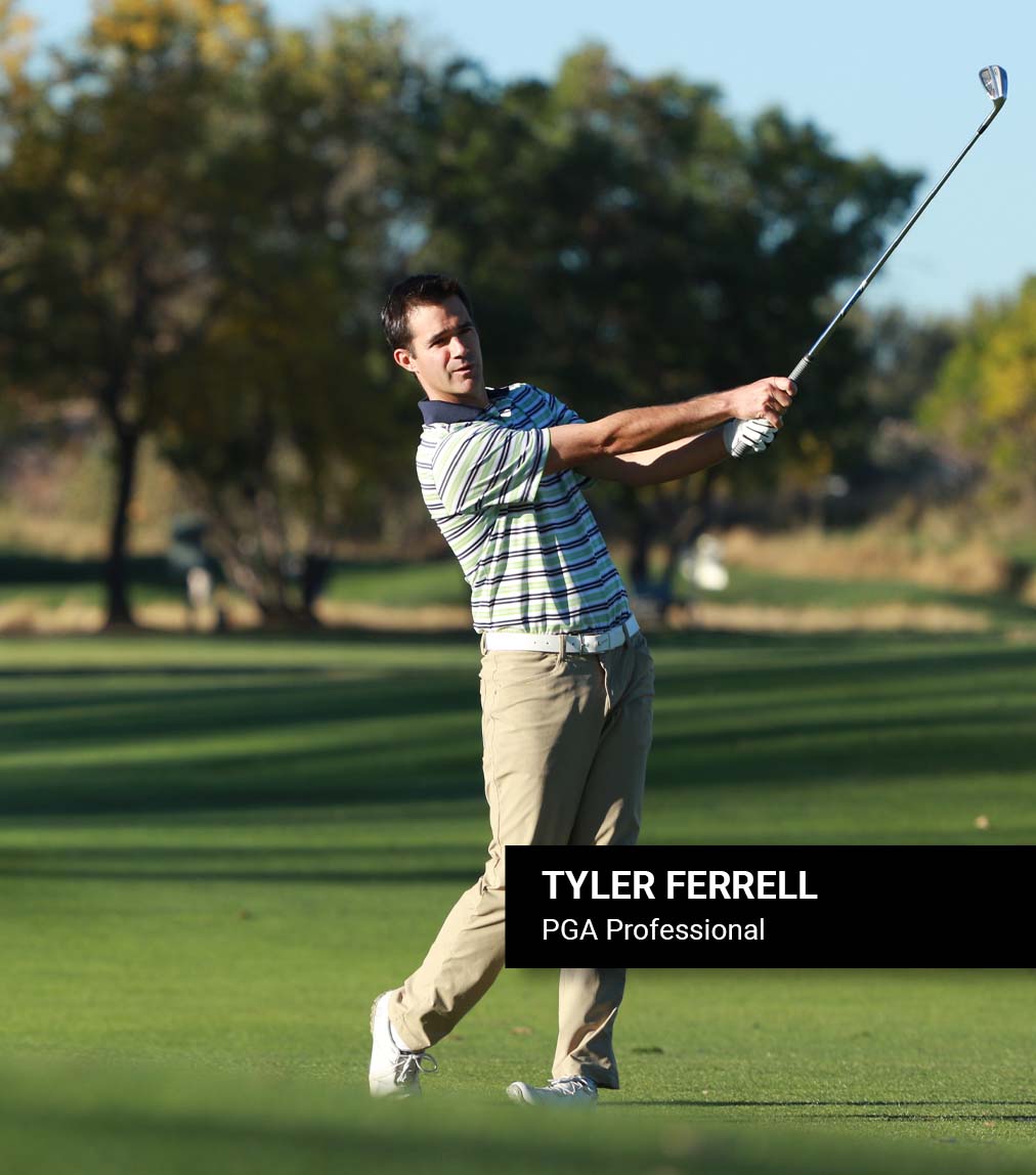 Tyler Ferrell, PGA-recognized golf instructor and founder of Golf Smart Academy